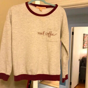 Rebellious One ‘need coffee’ sweatshirts